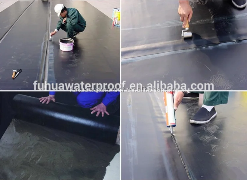 Material Impermeable De Caucho Epdm Membrana Impermeabilizante