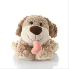 2019 Wholesale Cute Valentine Stuffed Dog Toy Real Lifelike Plush Dog With Heart For kids