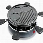 Double layer digital electric rotating kebab grill