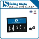 Plastic Price display board for supermarket Fresh Area