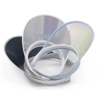 Fashion wholesale Plastic PVC Sun Visor Caps UV Sun Visor Hats