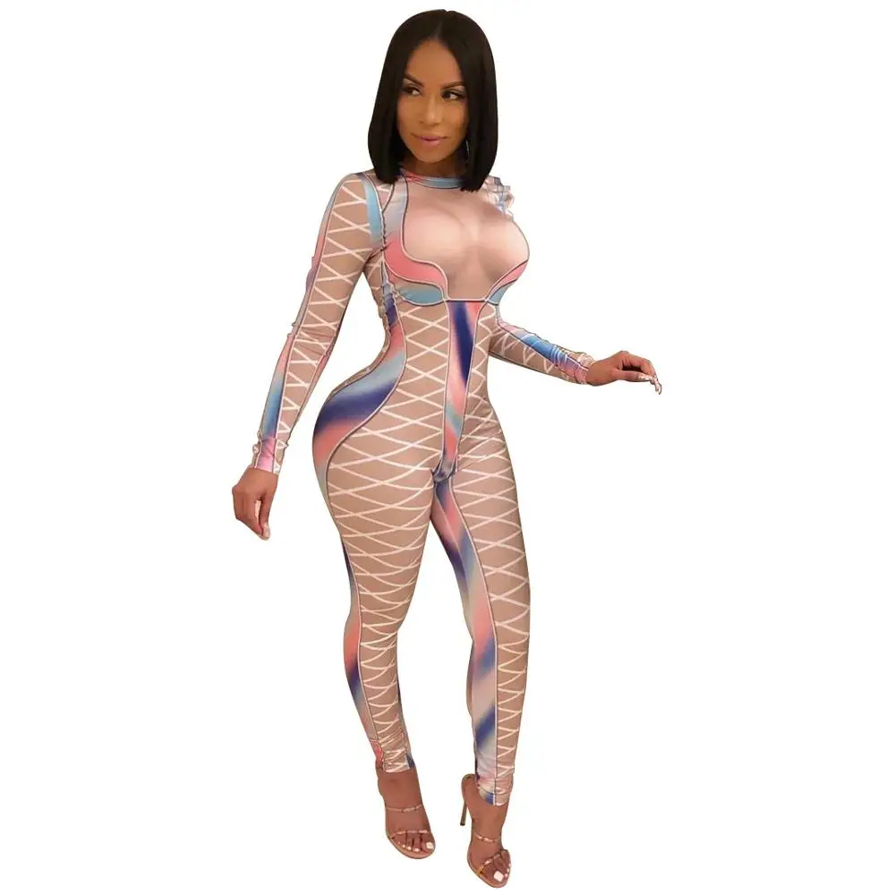 Wholesale Women Slim Long Sleeve Sexy Bodycon Overalls Night Club Outfits Jumpsuit, Colorful
Wholesale Women Slim Long Sleeve Sexy Bodycon Overalls Night Club Outfits Jumpsuit, Colorful