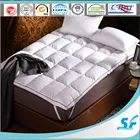 Twin/Full/Queen/King down and feather and polyester mattress topper protector