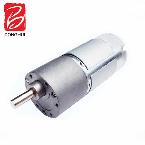 37mm electric 12v micro dc gear motor gearbox for shoe cover machine