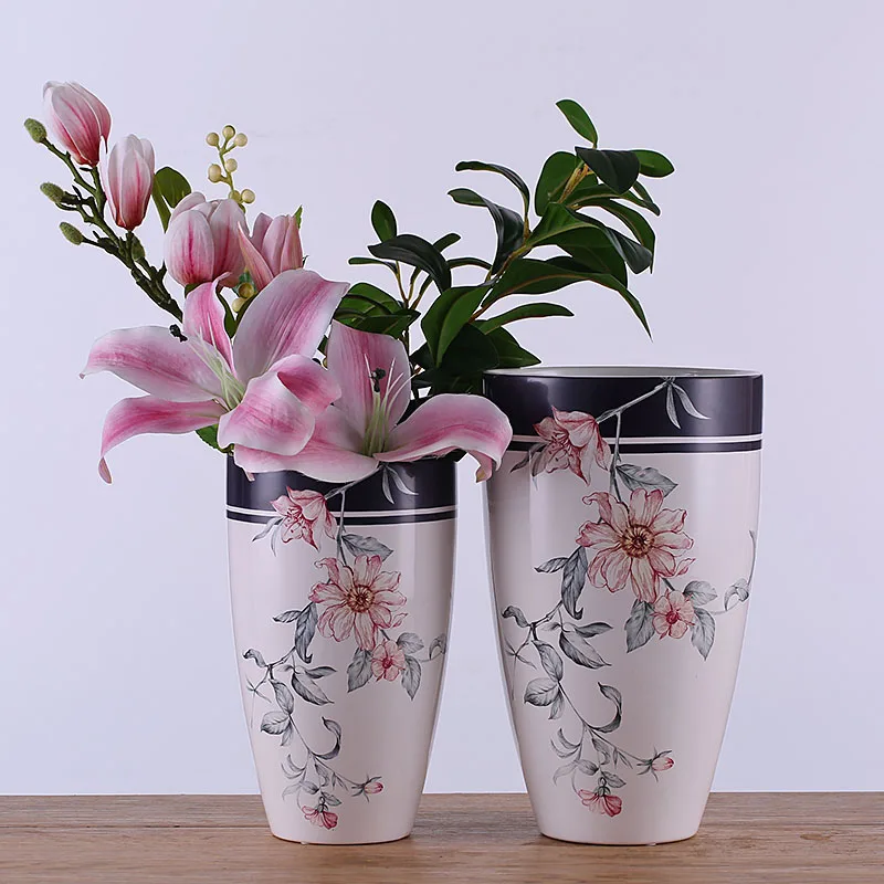 China Fashion Ceramic Vase With Flower China Fashion Ceramic Vase