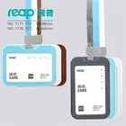 reap china manufactory ID/IC business card holder rfid card holder with lanyard string in stock