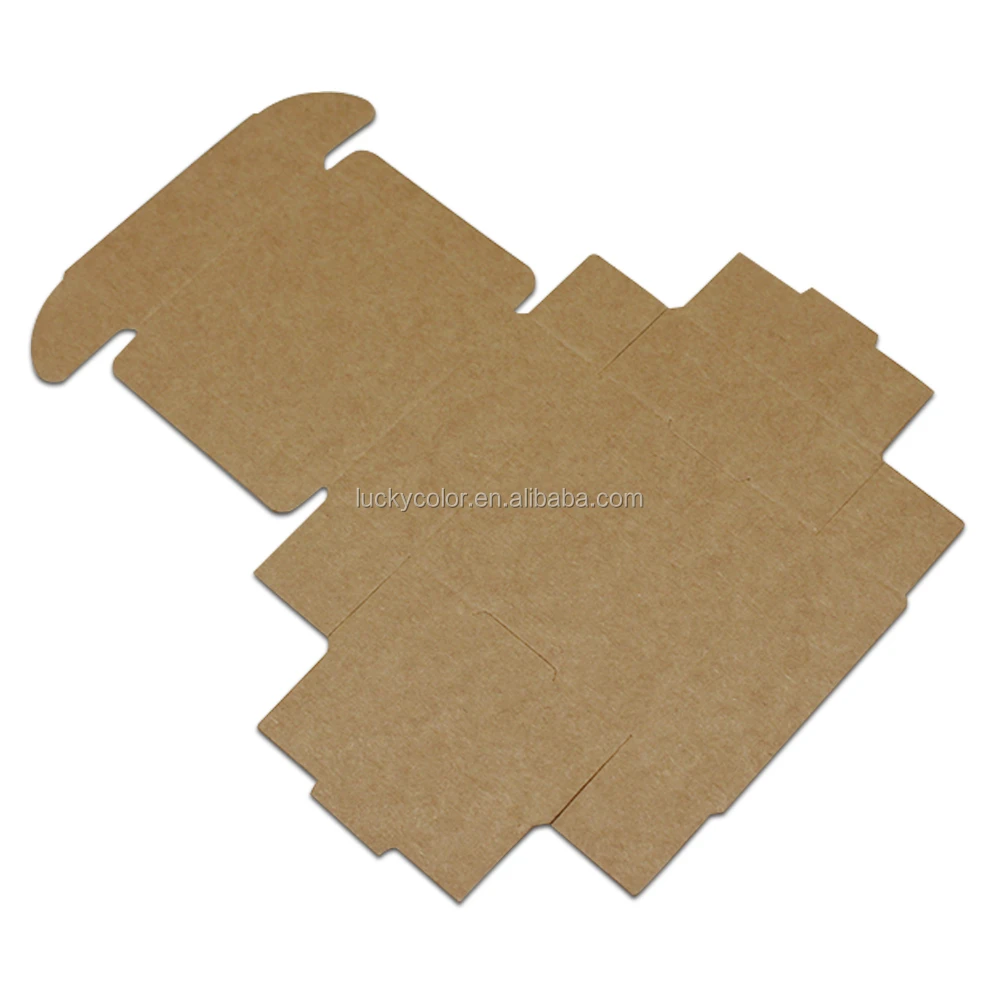 original kraft paper bow tie set up packaging box