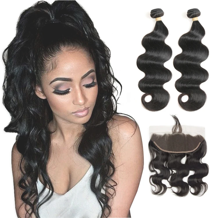 Lsy Wholesale 10a Grade Brazilian Hair Weave With 13 4 Ear To Ear