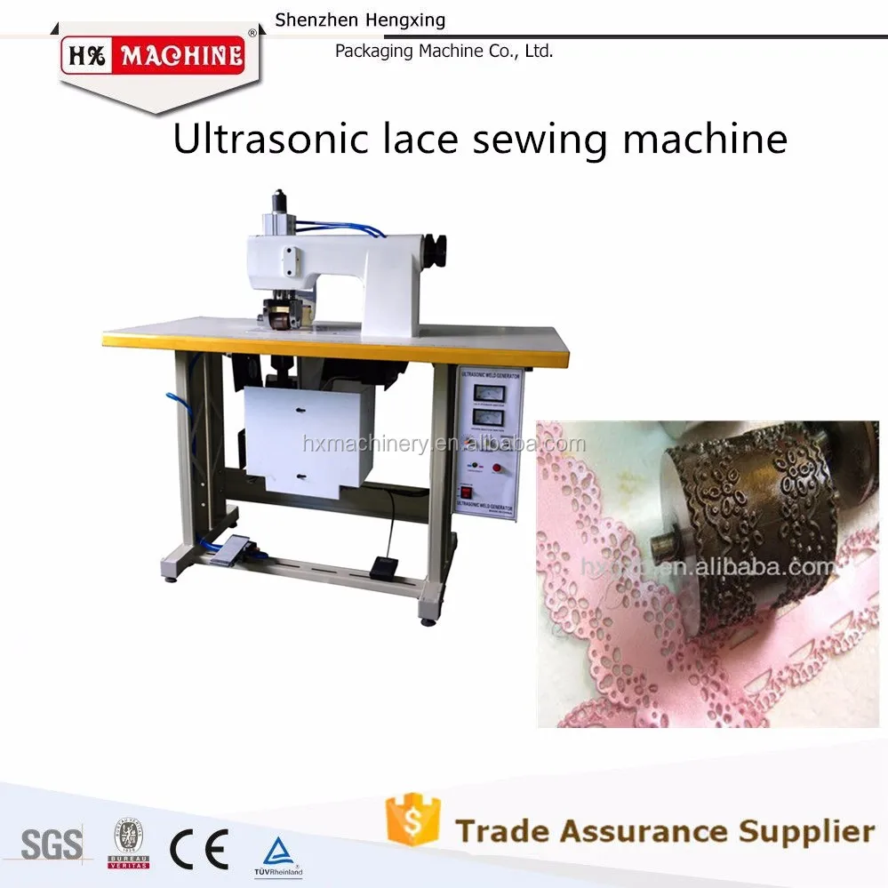 ultrasonic thread-less sewing machine
