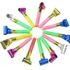 Customized Colorful Paper Noisemakers Children's 11CM blowouts Party Blowouts as birthday party supplies decorations