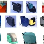 rotational molding floor scrubber crust and water tank, made of lldpe