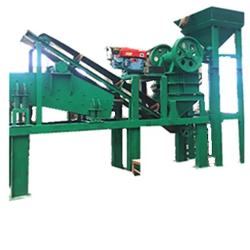 HOT type mobile crushing and screening plant is widely used in road and bridge construction