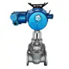 factory directly sale power down reset electric actuated gate valve