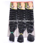 Best synthetic hair 90 colors in stock jumbo braids pression crochet hair