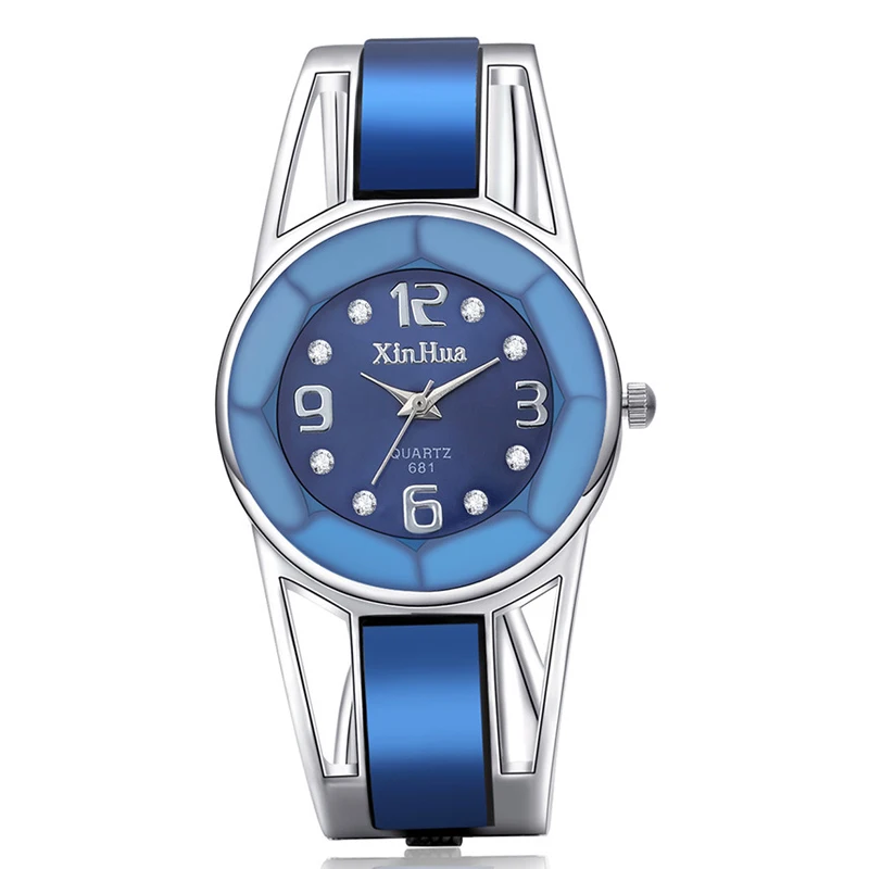 Bracelet Watch Women Blue Luxury Stainless Steel Dial Quartz Wristwatches Ladies Watches Reloj Mujer
Bracelet Watch Women Blue Luxury Stainless Steel Dial Quartz Wristwatches Ladies Watches Reloj Mujer