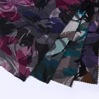Printed micro polyester knitted jersey spandex fabric for swimwear
