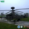 1:1 Customizable full size metal Apache AH-64 armed helicopter model aircraft model for exhibition
