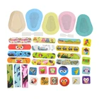 OEM non latex waterproof breathable custom printed cute kids adhesive bandage wound plaster band aid