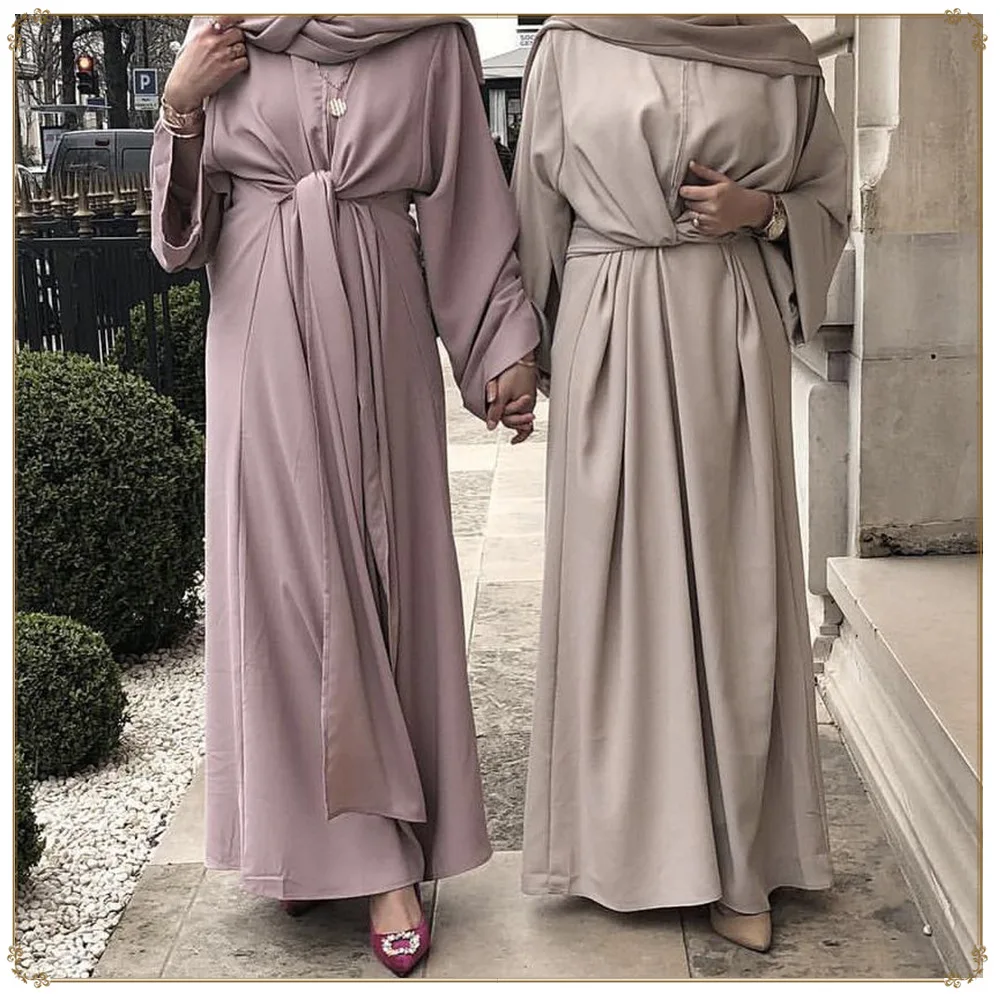 two in one piece multi-functional dubai robes for spring 2019 dresses, Pink;light blue;dark blue
two in one piece multi-functional dubai robes for spring 2019 dresses, Pink;light blue;dark blue
