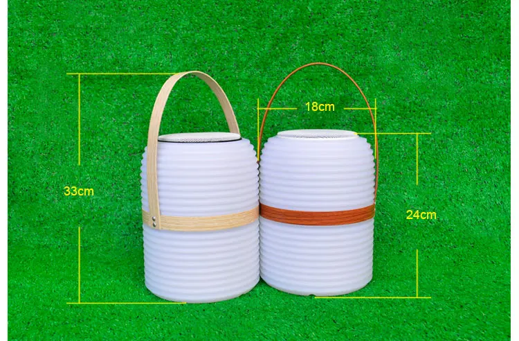 Hot Sale Led Light Bluetooth Speaker with Hand Portable with Remote - ANKUX.COM
