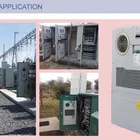 BlackShields 48V DC 1500W Electrical Cabinet Air Conditioner For Outdoor Solar Powered Telecom Cabinets