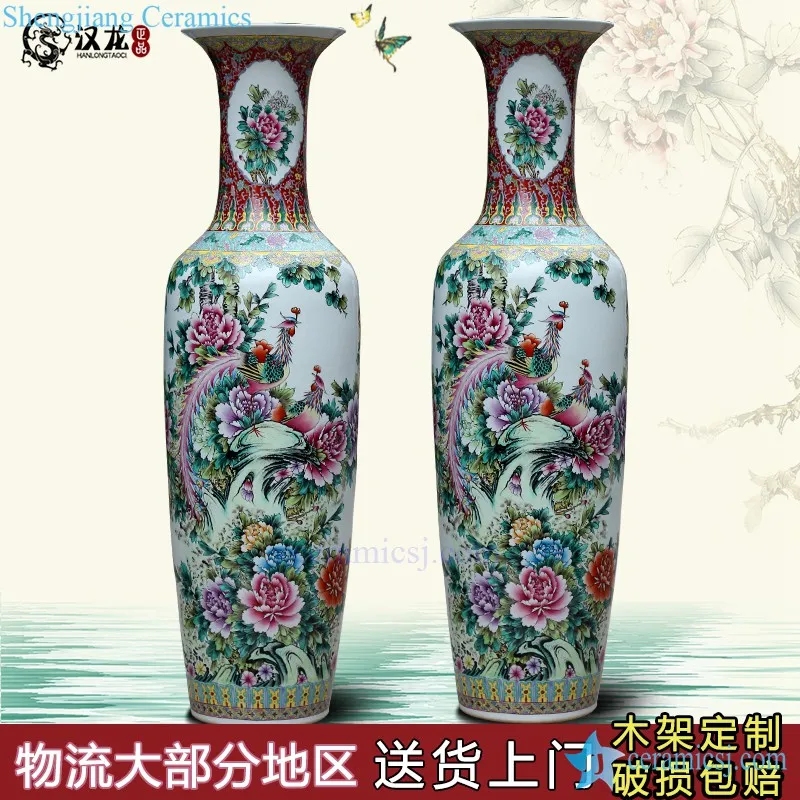 Wholesales Antique Chinese High Yellow Floor Ceramic Porcelain