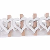 Mini Wooden Love Heart Pegs Photo Paper Clips Wedding Decoration Craft