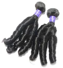 New style top 10A grade wholesale Peruvian virgin remy funmi curly hair 100% human hair bundle, free shedding&free tangle