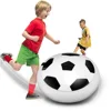 Funny LED Light Flashing Ball Toys Air Power Balls Disc Gliding Hover Soccer Football Game Toy