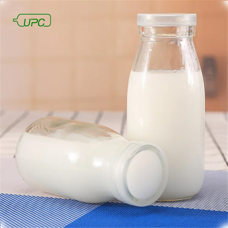 1l milk storage bottle,milk glass bottle