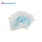 Transparent plastic packaging retort food vacuum bag