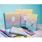 Mermaid book bound photo album,photo album cover