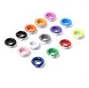 HYD Color Eyelet With Gasket Canvas Shoes With Eyes Corns Painting Color Gas Eyes Metal Corns Rivet Eyelet Buttons