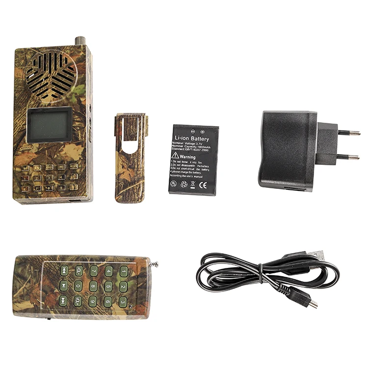 Factory Wholesale camouflage Electronic Bird Call Hunting Speaker With Remote Control
Factory Wholesale camouflage Electronic Bird Call Hunting Speaker With Remote Control