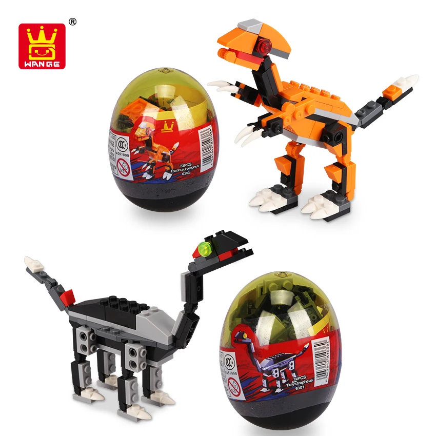 animal plastic egg blocks dinosaur toys set for kids educational