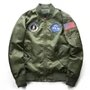2019 Fall plus-size sportswear military uniform casual jacket Windbreaker baseball Track bomber Men Pilot Jacket