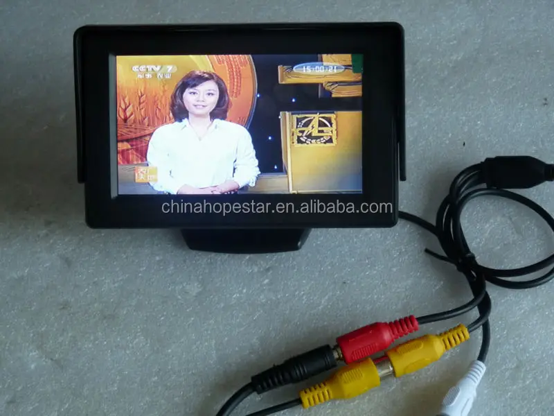 mini 3.5 inch CCTV LCD Monitor for Security with av input