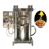 Newest large capacity Cold press cocoa butter hydraulic oil press/sesame hydraulic oil presser