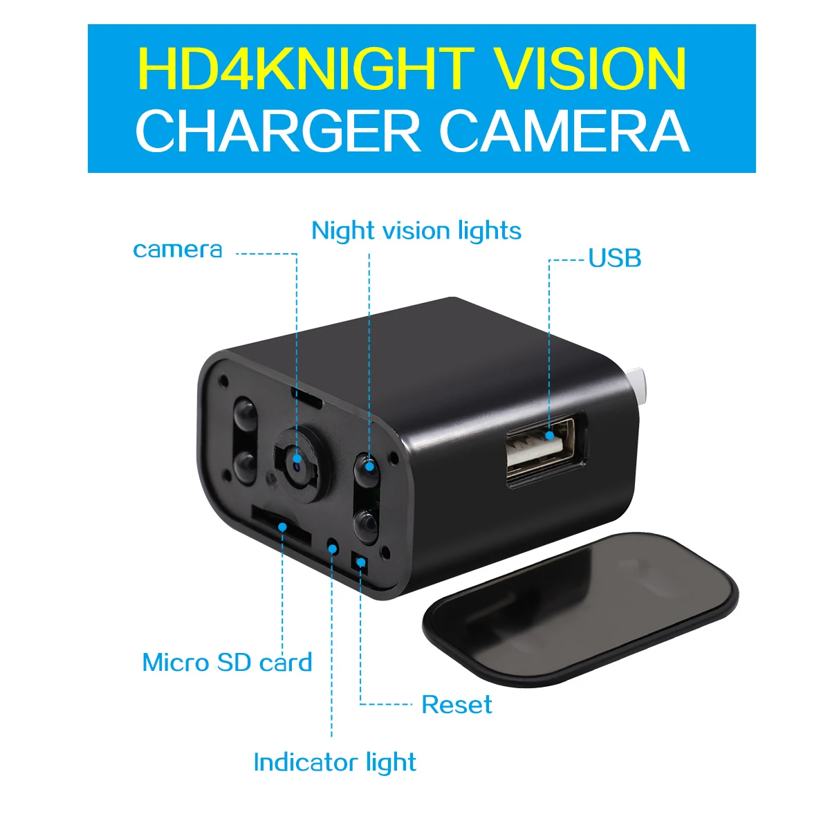 1080p video recorder wireless ip cameras night vision charger