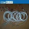 PT100 Thermal Resistance, Temperature Sensor With Dimensions 4mm*40mm*2000mm Wire 3-wire Range -50~200 Accuracy B grade