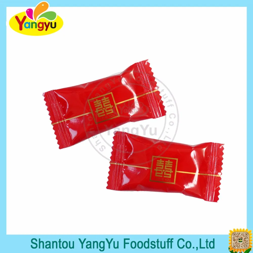 Halal candy sweet milk fruity flavors wedding candy