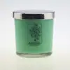 160g scented aroma candle in glass jar with metal lid
