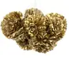 10" Gold Tissue Pom Poms DIY Paper Flower Hanging for Party Decorations