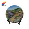 Commemorative decorative 3D resin plates for wall hanging