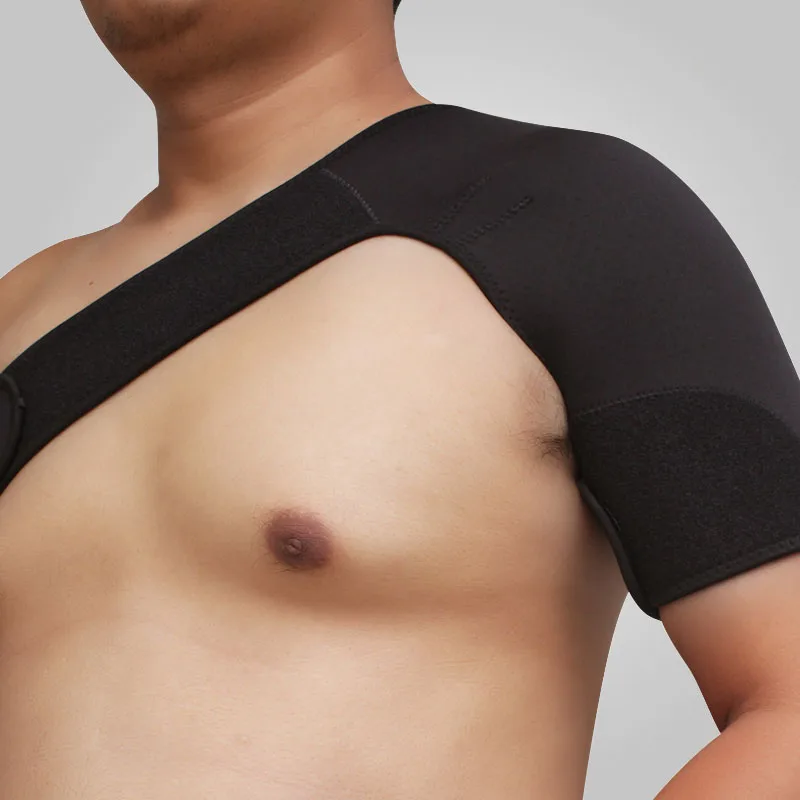 MKAS Relief for Shoulder Injuries Tendonitis Adjustable Neoprene Shoulder Support Brace For Men Women
