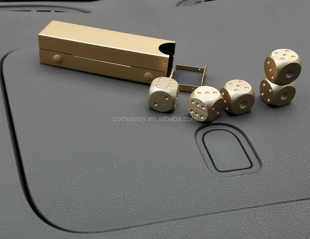 5 pcs High Quality Silver Gold Color Solid Aluminium Alloy Dominoes Metal Drinking Dice Game
5 pcs High Quality Silver Gold Color Solid Aluminium Alloy Dominoes Metal Drinking Dice Game