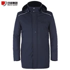 navy work parka tactical custom windbreaker waterproof winter jacket