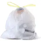 4 Gallon Trash Bags,Small Size Garbage Bags Drawstring Thicken Material