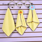Custom cheap cute cartoon shape Custom cheap cute cartoon shape Microfiber hand towel