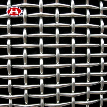 High tensile high carbon steel barbecue Grill Factory directly 304 stainless steel crimped wire mesh for coal mines